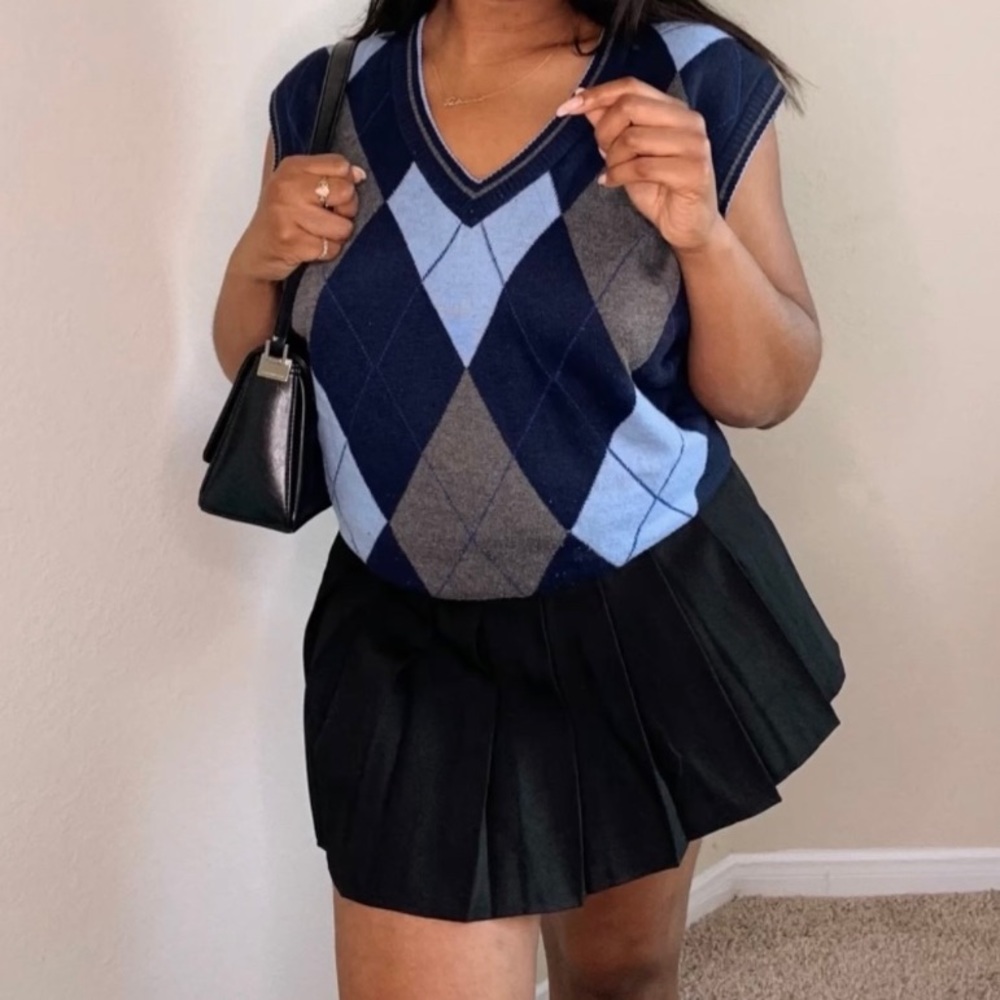 Argyle Sweater Vest